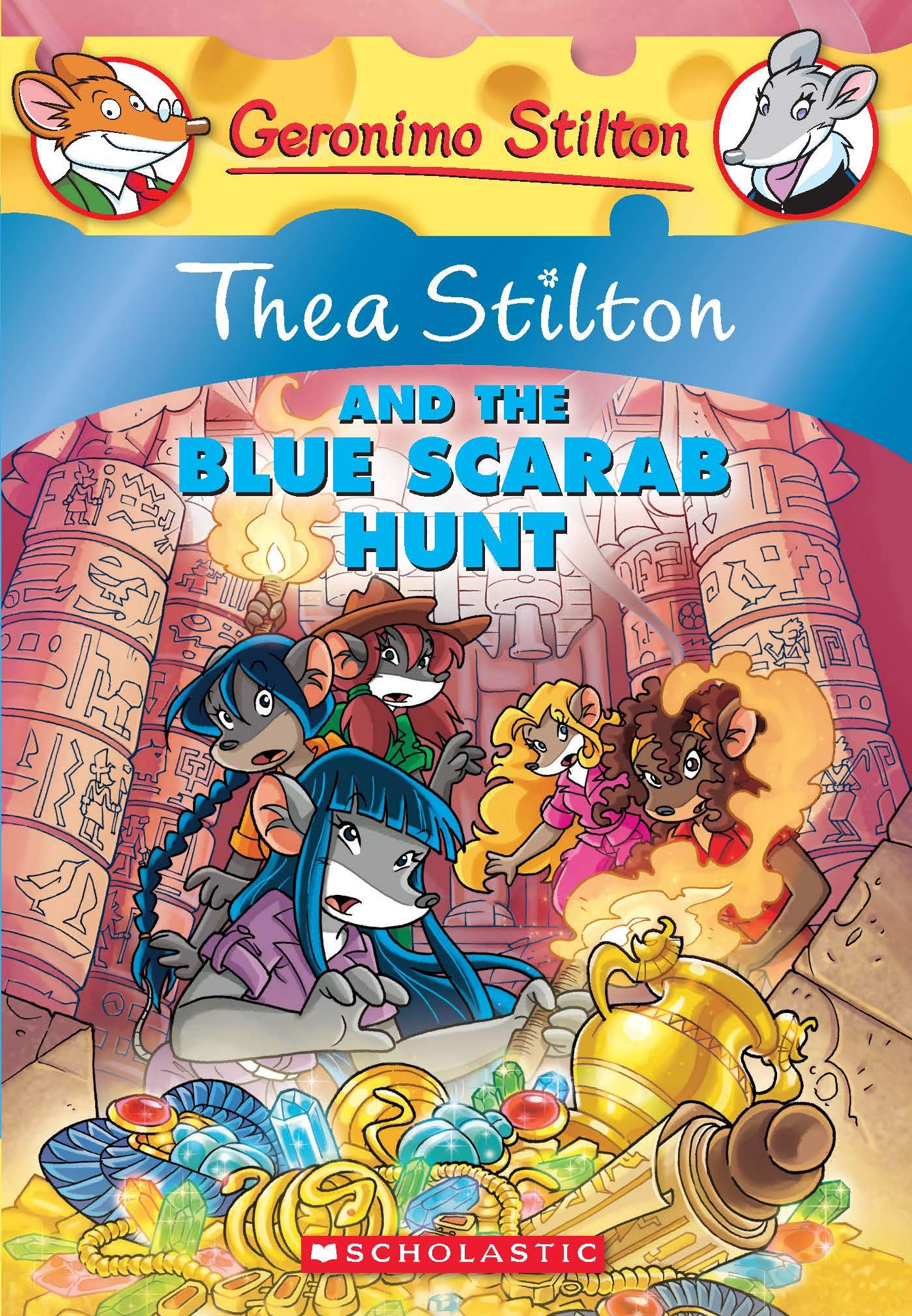 Thea Stilton and the Blue Scarab Hunt