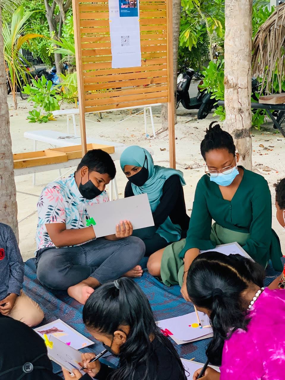  Children of Maldives Holhuashin A Climate Conversation