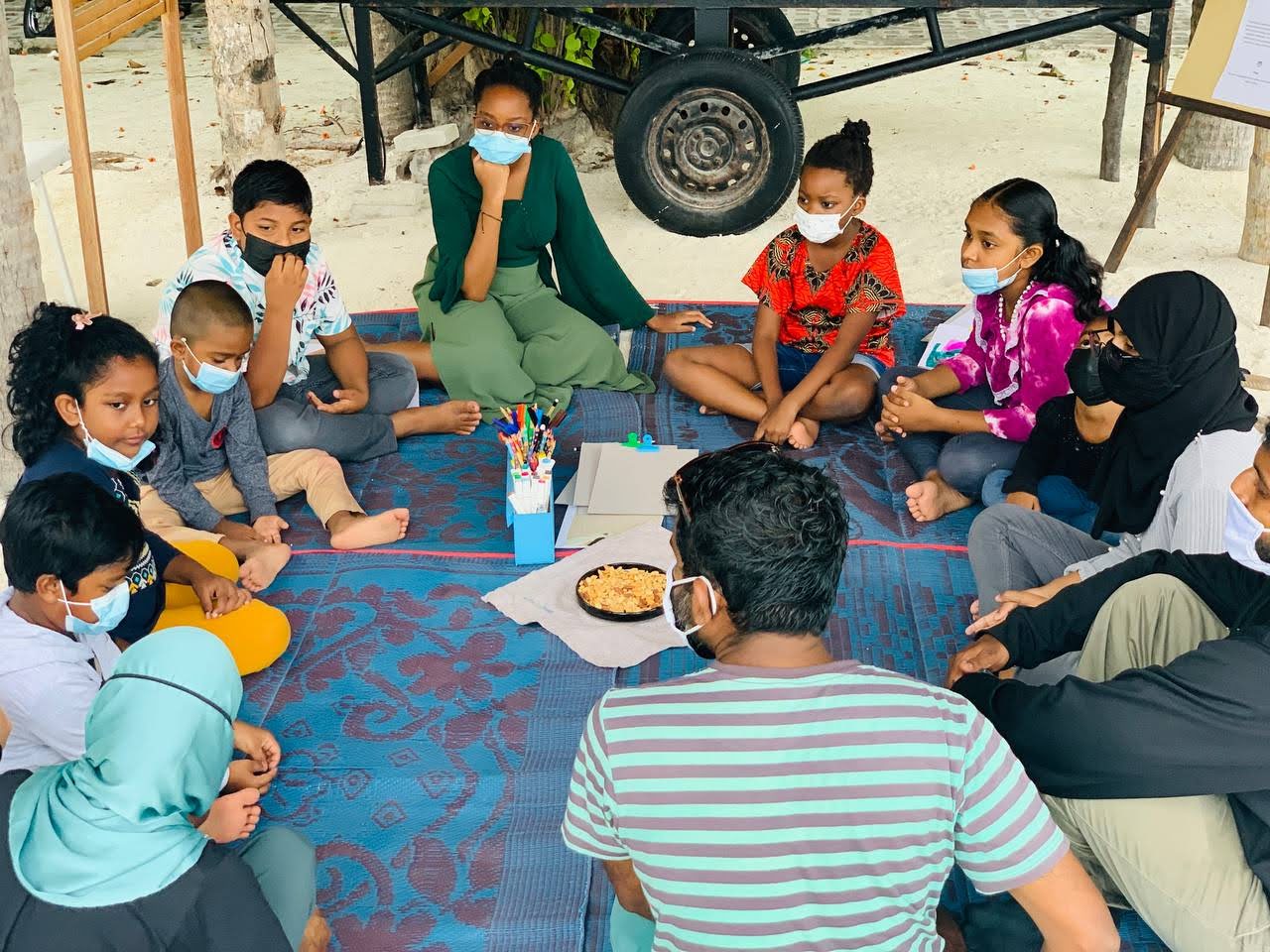  Children of Maldives Holhuashin A Climate Conversation