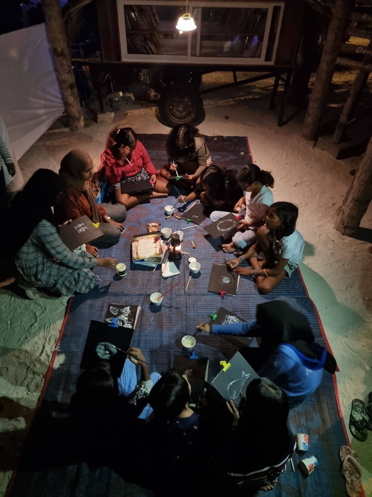  Children of Maldives Athirimathin Earth Hour 2022