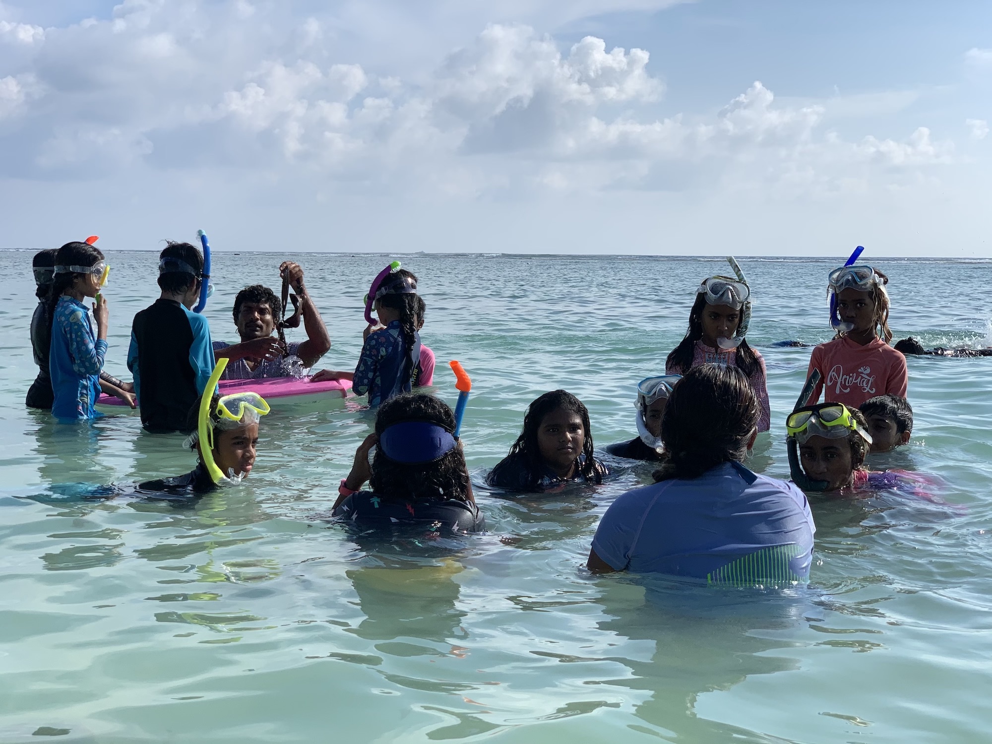  Children of Maldives Athirimathin Fish Identification & Snorkeling