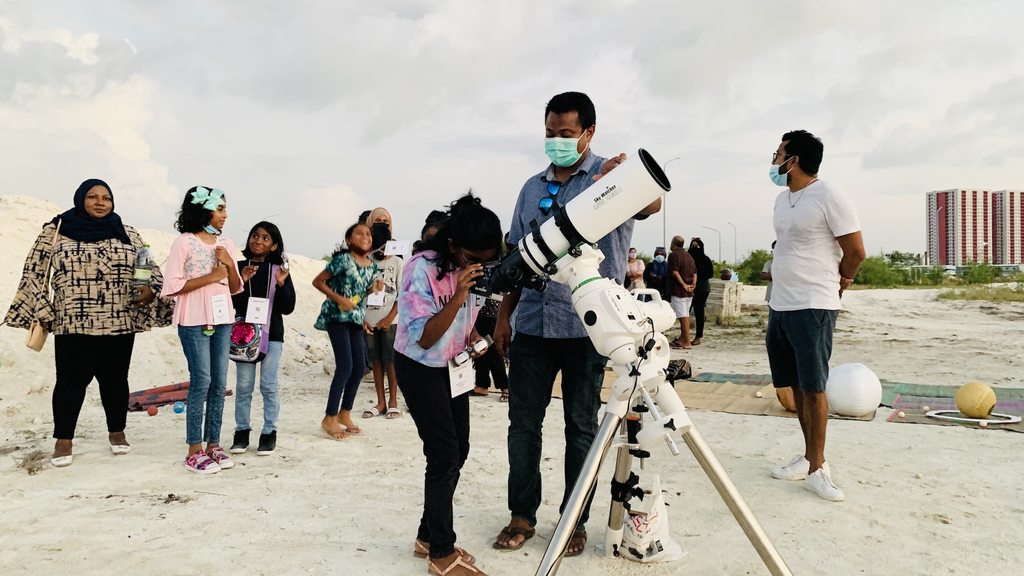  Children of Maldives Athirimathin Jupiter and Saturn Conjunction