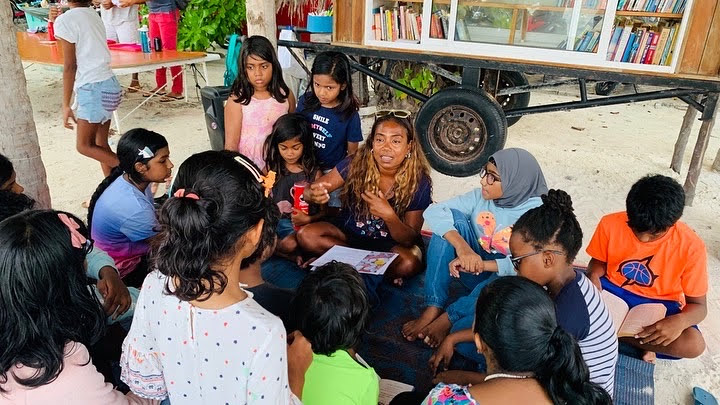  Children of Maldives Athirimathin Nurdle Hunt with Saazu