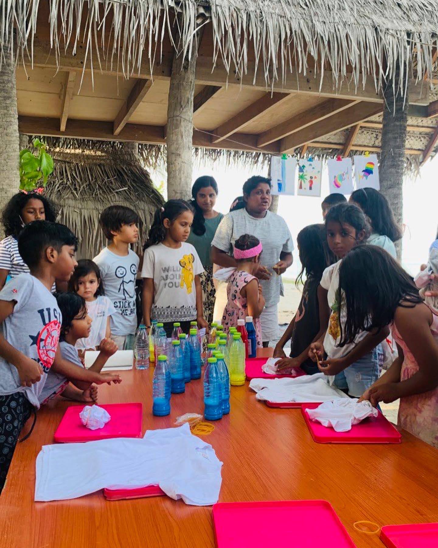  Children of Maldives Athirimathin Tie dye with Shifa