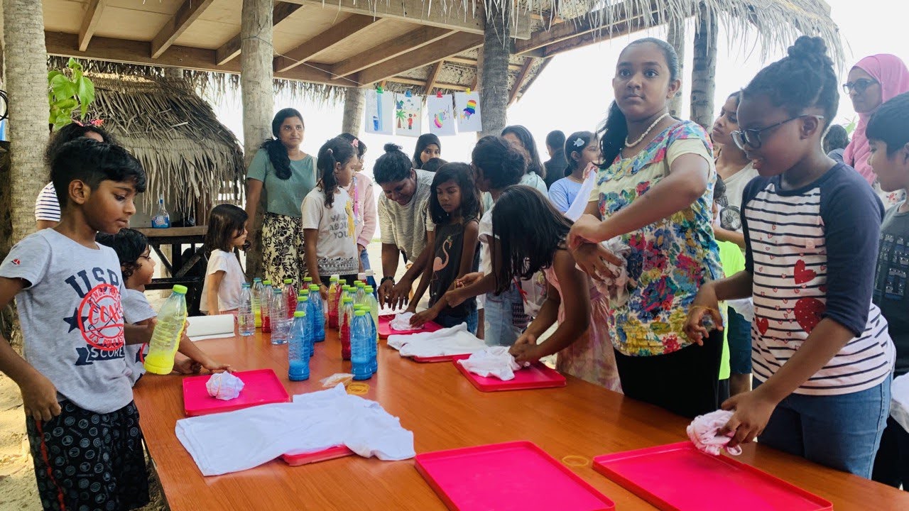  Children of Maldives Athirimathin Tie dye with Shifa