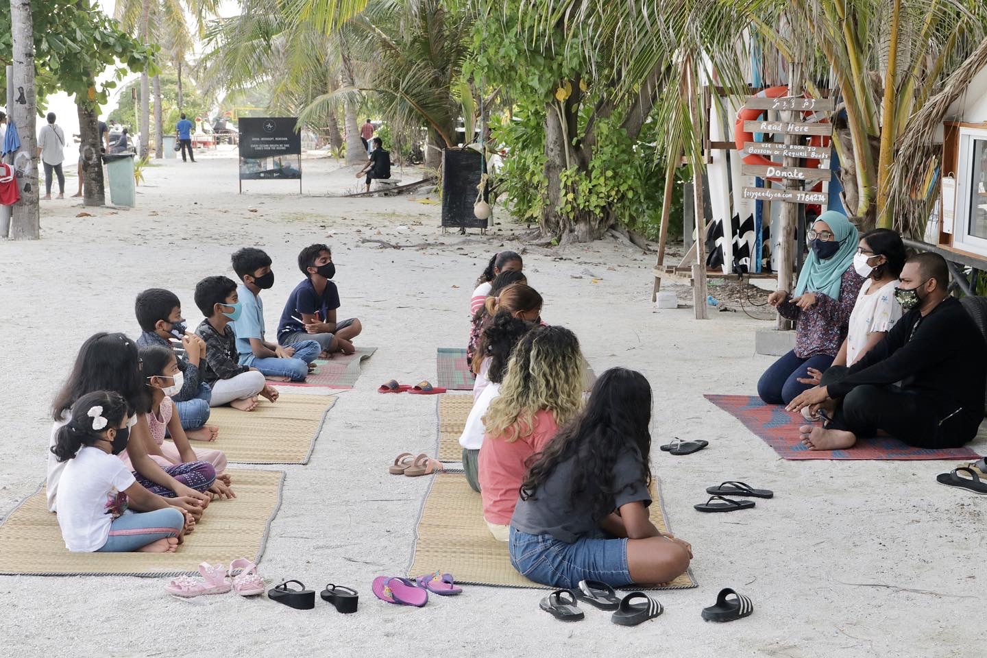  Children of Maldives Athirimathin Tree Huggers