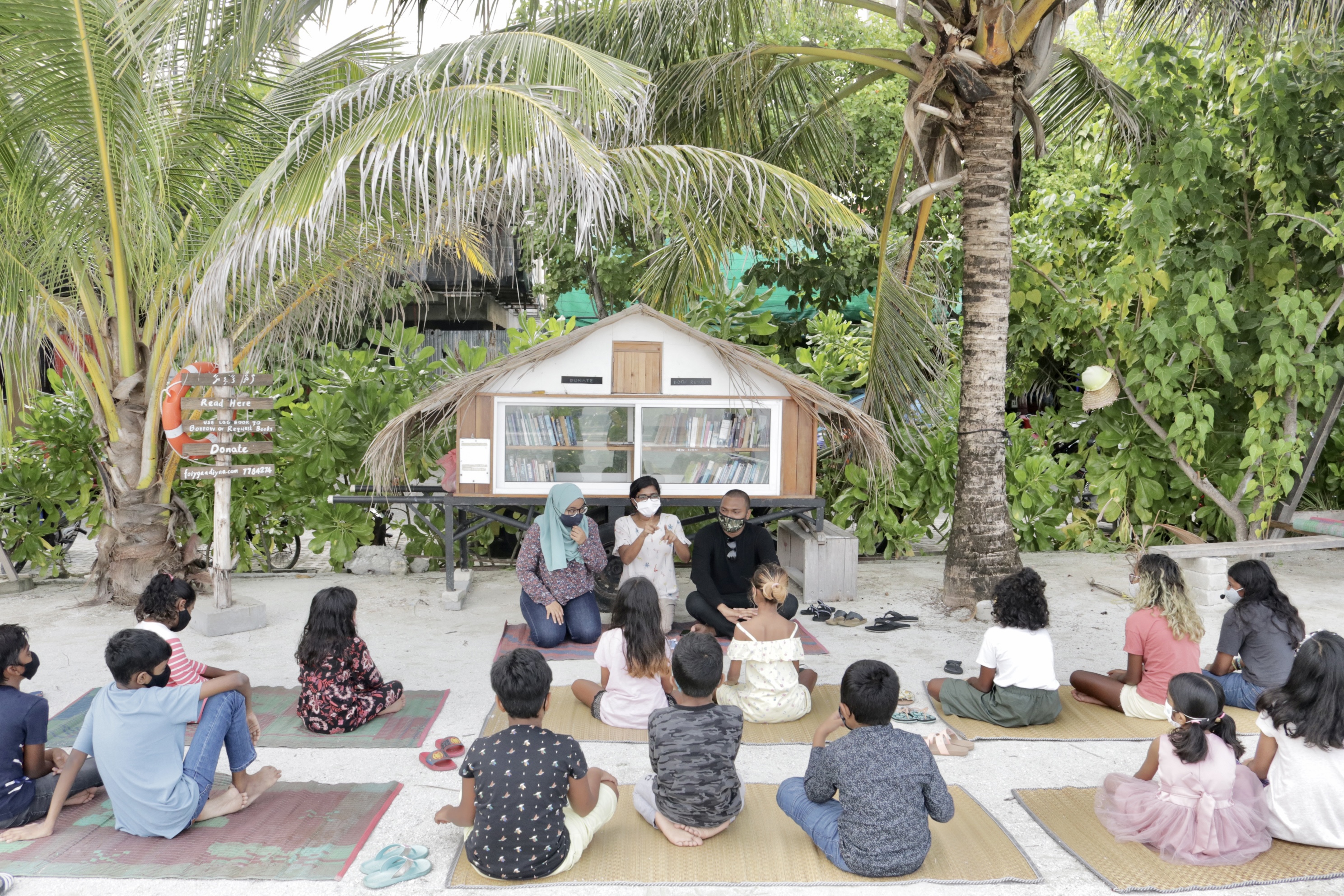  Children of Maldives Athirimathin Tree Huggers