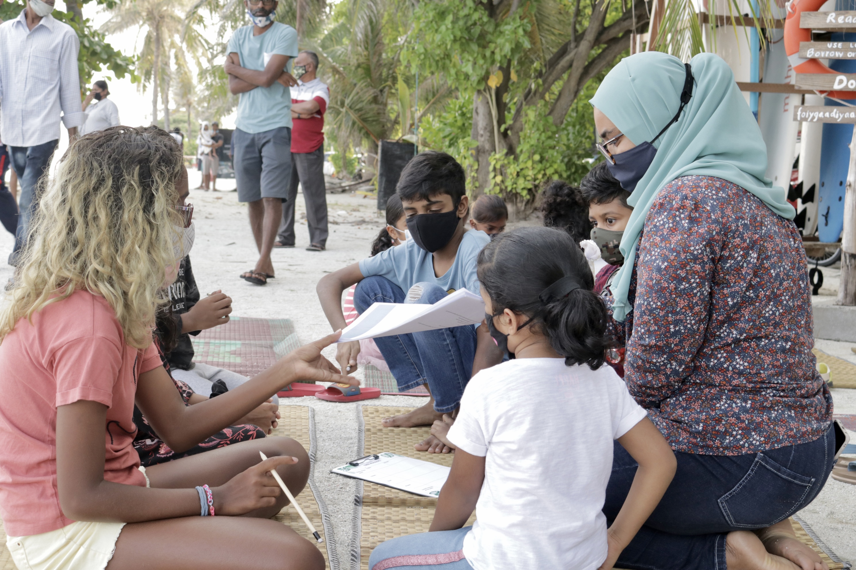  Children of Maldives Athirimathin Tree Huggers