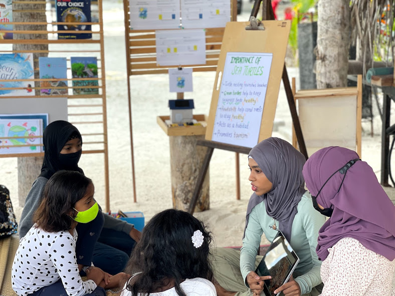  Children of Maldives Athirimathin Shell-ebrating the Wonders of Sea Turtles